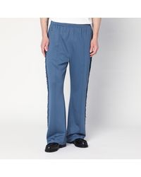 Needles - Slate Jogging Pants With Fringes - Lyst
