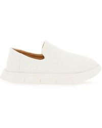 Marsèll - Marsell 'Intagliata' Grained Leather Slip-On Shoes - Lyst
