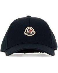 Moncler - Cotton Baseball Cap - Lyst