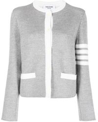 Thom Browne - 4 Bar Wol Vest - Lyst
