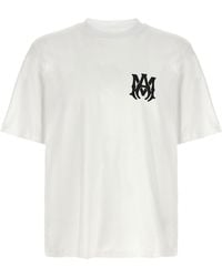 Amiri - Ma Core Logo T-Shirt, Short Sleeves, 100% Cotton, Size: Small - Lyst