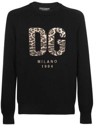 Dolce & Gabbana - Pull en laine - Lyst