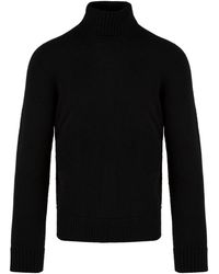 Drumohr - Pullover schwarz - Lyst