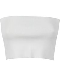 Liviana Conti - Viscose Bandeau Top - Lyst