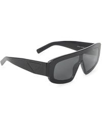 Prada - Mask-Squared Frame Sonnenbrille - Lyst