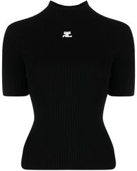 Courreges - Reedition Ribgebreide Trui - Lyst