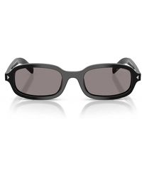 Prada - Zonnebril Prd06 S 16 K03 D Zwart/grijs Dames - Lyst