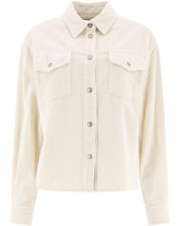 Jacob Cohen - Velvet Overshirt - Lyst