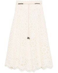 Zimmermann - Rhiannon Rok Met Borduurwerk - Lyst