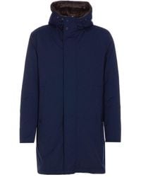 Herno - Hooded Coat - Lyst