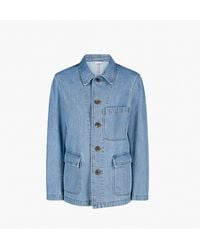 Dries Van Noten - 02150 Braxton Denim 1552 M.W.Jacket - Lyst