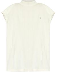 The Attico - Logo Cotton T Shirt - Lyst