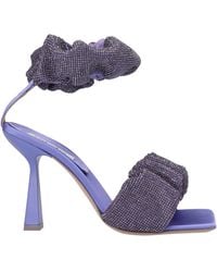 Sebastian Milano - 'Cher Crystal' Sandals - Lyst