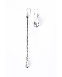 Ann Demeulemeester - Judith Earring Pearl + Earring Chain (Pair) - Lyst