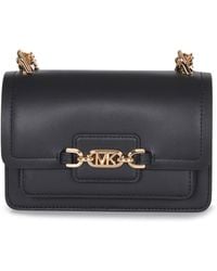 Michael Kors - 'heather Small' Tas Gemaakt Van Leer - Lyst
