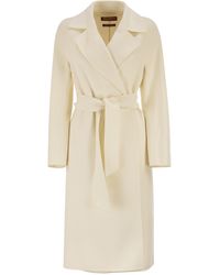 Max Mara - Mstcles Jas Van Wol, Kasjmier En Zijde - Lyst