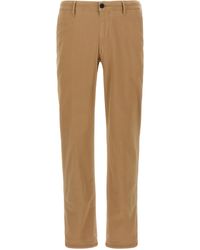 Incotex - Lage Taille Broek - Lyst