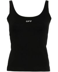 Off-White c/o Virgil Abloh - Tank Top With Logo - Lyst