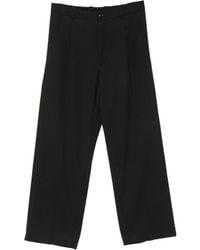 Goldwin - One Tuck Straight Wool Pants - Lyst