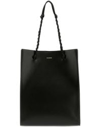 Jil Sander - Leather Tangle Shopping Bag - Lyst