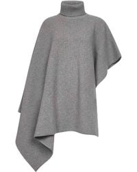 Stella McCartney - Wool And Cashmere Blend Poncho - Lyst