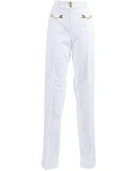 Elisabetta Franchi - Jeans-Style Trousers - Lyst