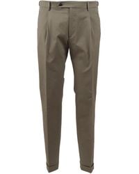 Berwich - Pantalone Retrolong Verde - Lyst