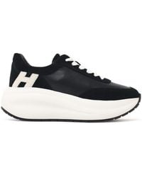 Hogan - 'Maxi I Active' Leather Sneakers - Lyst