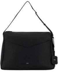 Max Mara - Leather Kipperl Shoulder Bag - Lyst