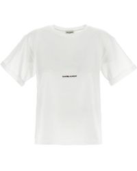 Saint Laurent - Rive Gauche T-Shirt - Lyst