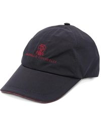 Brunello Cucinelli - Cappello Da Baseball Con Logo - Lyst