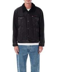 Levi's - Denim Type Iii Sherpa Trucker Jacket - Lyst