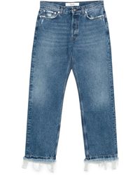 Séfr - Vaqueros con corte deshilachado - Lyst