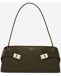 Ferragamo - Shoulder Bag Hug East-West - Lyst