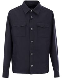 Herno - Rain Cotton Cashmere Shirt - Lyst