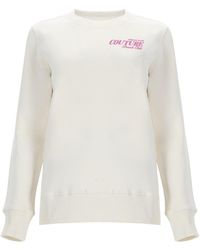 Versace Jeans Couture - Felpa Con Stampa - Lyst