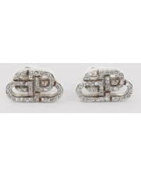 Balenciaga - Bb Stud Xs Earrings - Lyst