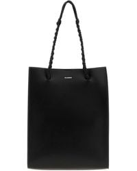 Jil Sander - Leather Tangle Shopping Bag - Lyst