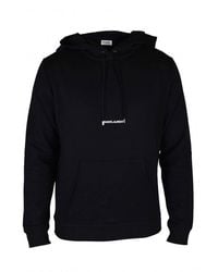 Saint Laurent - Organic Terry Cloth Hoodie - Lyst