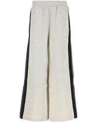 Vetements - Chalk Polyester Joggers - Lyst