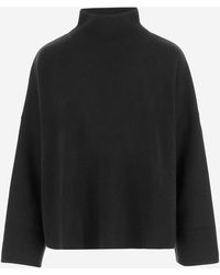 Allude - Wool And Cashmere Sweater - Lyst