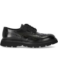 Doucal's - Derby Brogue Lace Up Shoe - Lyst