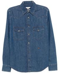 Jacob Cohen - Western Denim Shirt - Lyst