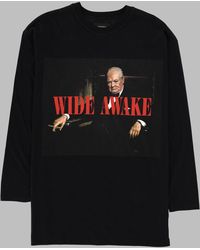 Represent - T Shirt "Churchill" A Manica Lunga - Lyst