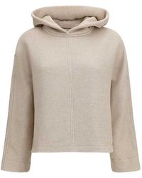 Max Mara - Sweater With Embroidered Logo - Lyst