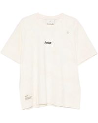 Song For The Mute - Sftm X Birkenstock 'The Artist' Aged T Shirt - Lyst
