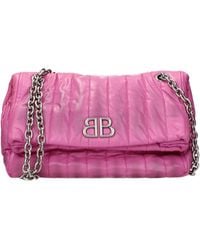 Balenciaga - Monaco Shoulder Bags Leather - Lyst