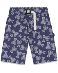 Palm Angels - All Over Printed Chino Shorts - Lyst