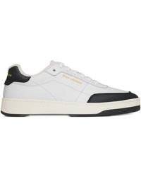 Saint Laurent - Sneakers Sl61 Aus Leder - Lyst