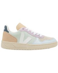 Veja - V 10 Sneakers Multi Suede - Lyst
